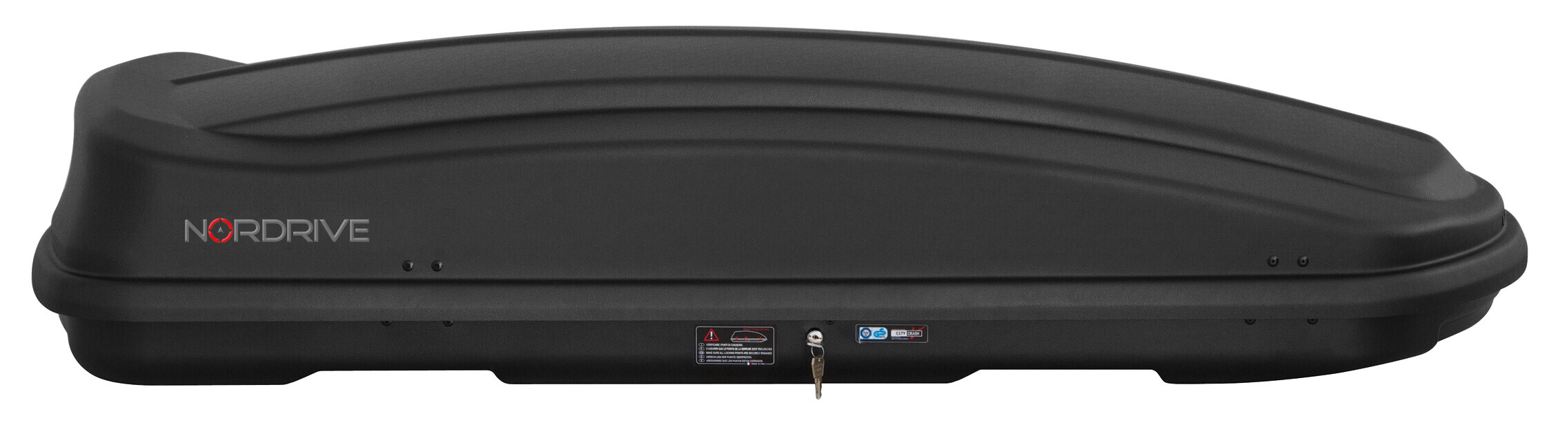 Box 430, box tetto in ABS, 430 litri - Nero goffrato 3 Box 430, box tetto in ABS, 430 litri - Nero goffrato - immagine 3