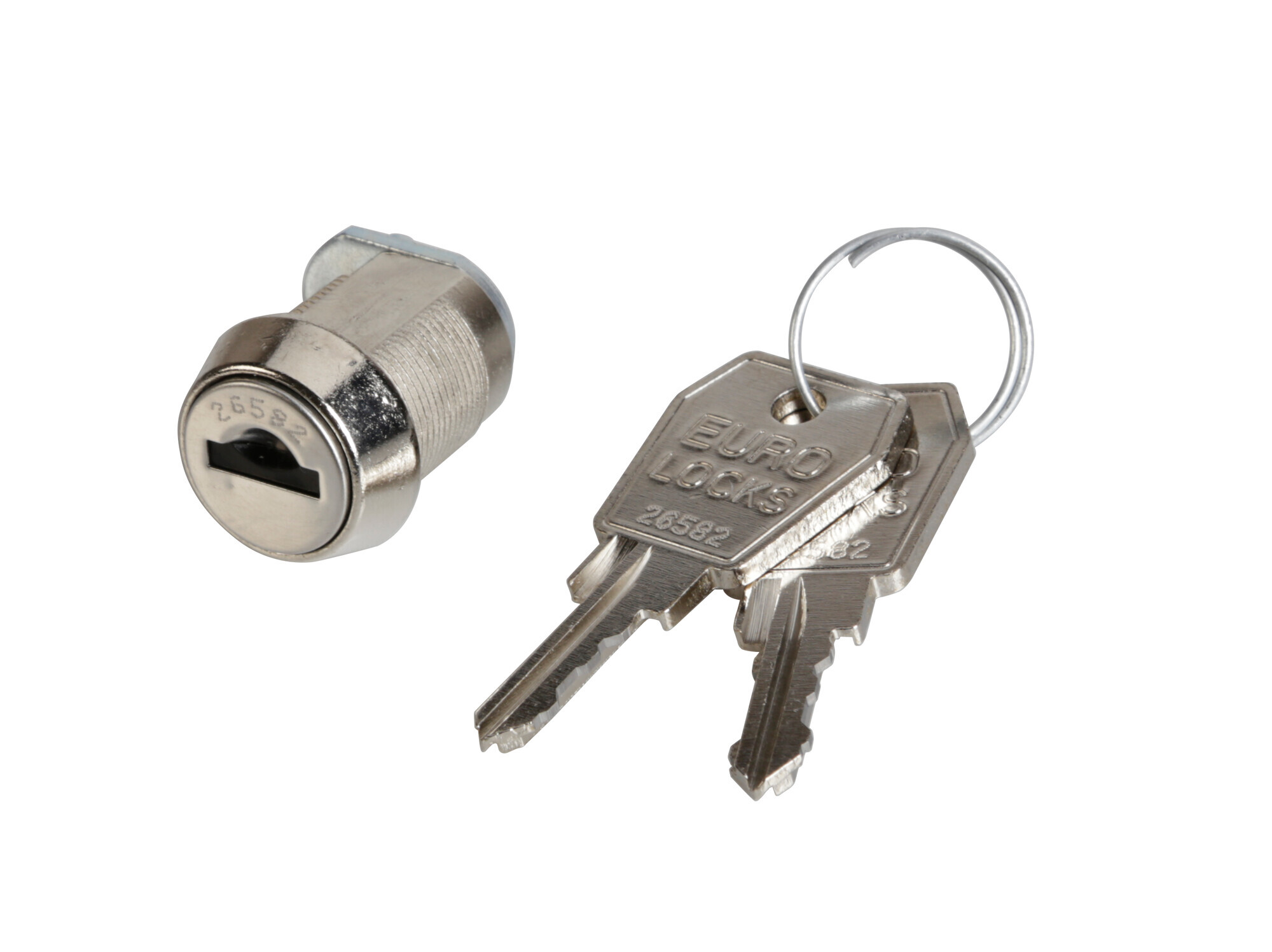 Set serratura e 2 chiavi di ricambio per box Nordrive