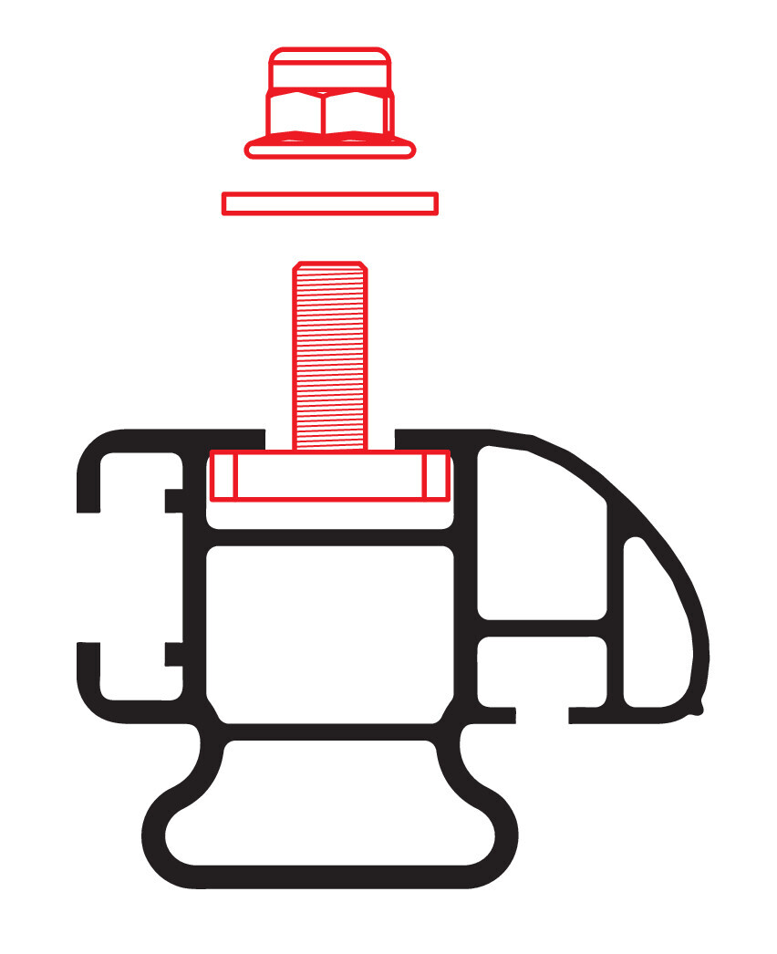 Connettori a “T” per barre Kargo-Plus - immagine 4