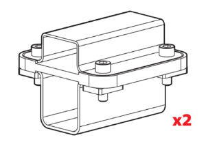 Set adattatori Kargo Rack