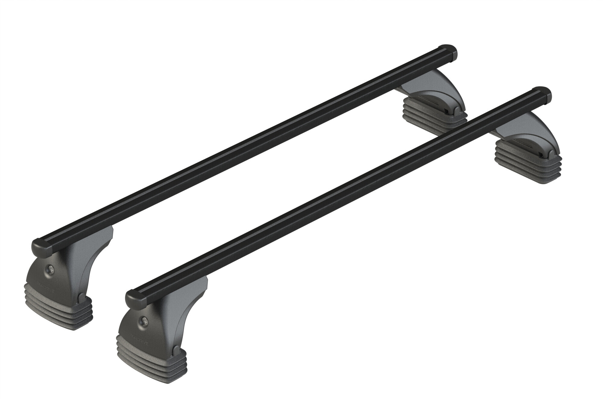 Helio Black, set completo barre portatutto in alluminio - L - Evos ST - C037