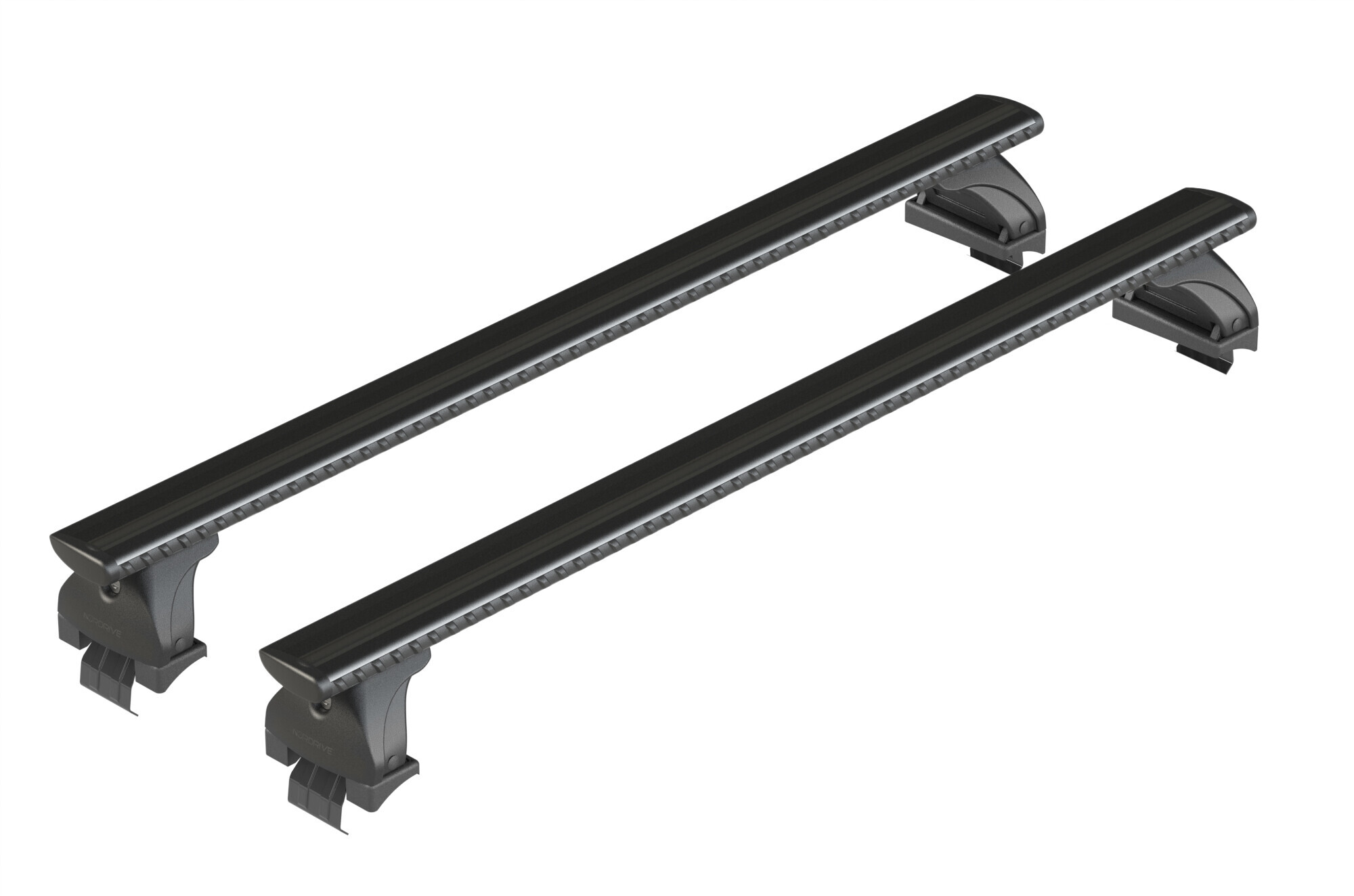 Silenzio Black, set completo barre portatutto in alluminio - S - Evos LP - C004