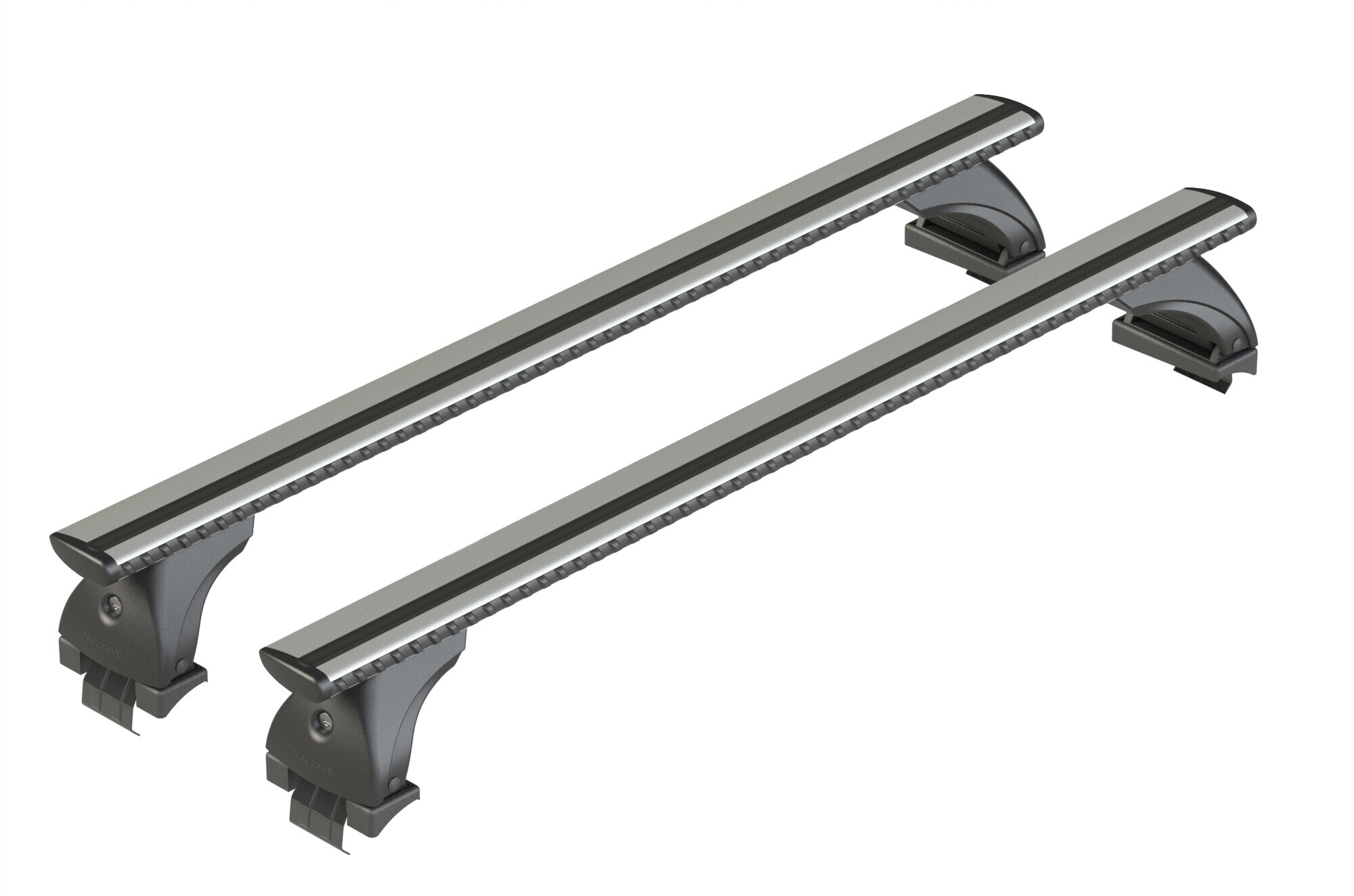 Silenzio, set completo barre portatutto in alluminio - M - Evos ST - C004