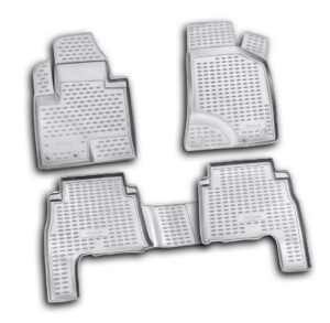 Set tappeti su misura in TPE - compatibile per Hyundai Santa Fe (03/11>09/12)