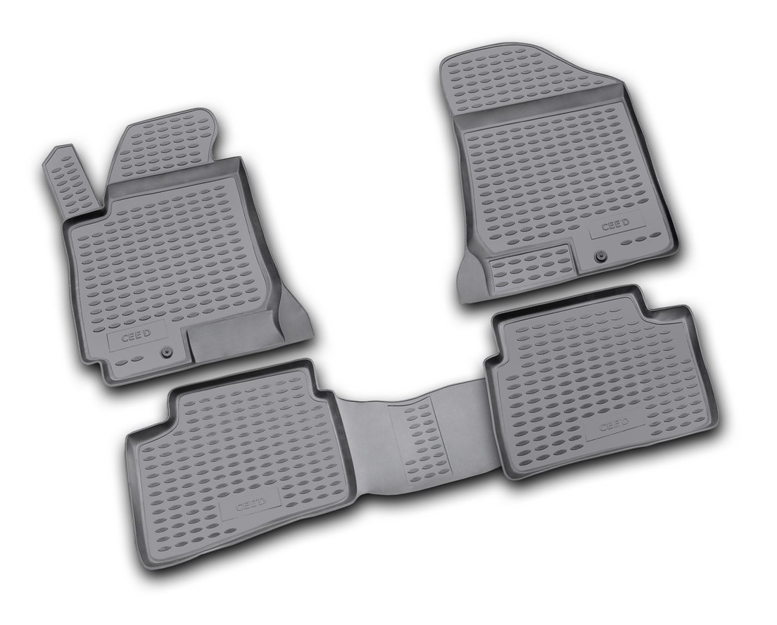 Set tappeti su misura in TPE - compatibile per Kia Cee'd 5p (02/07>04/12) - Kia Cee'd Sporty Wagon (09/07>08/12)
