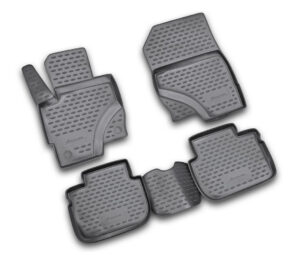 Set tappeti su misura in TPE - compatibile per  Mitsubishi Colt 3p (01/09>05/12) -  Mitsubishi Colt 5p (01/09>05/12)