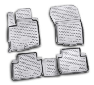 Set tappeti su misura in TPE - compatibile per Mitsubishi Outlander (03/10>09/12)