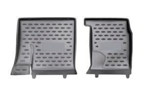 Set tappeti su misura in TPE - compatibile per Nissan Qashqai+2 (09/08>01/14) solo 3a fila sedili