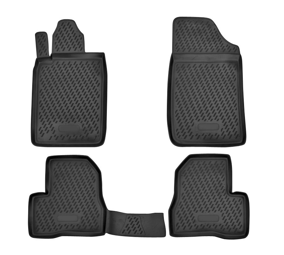 Set tappeti su misura in TPE - compatibile per Peugeot 206 3p (09/98>02/09) - Peugeot 206 5p (09/98>02/09) - Peugeot 206 Plus 3p (03/09>01/13) - Peugeot 206 Plus 5p (03/09>01/13) - Peugeot 206 sw (09/02>06/07)