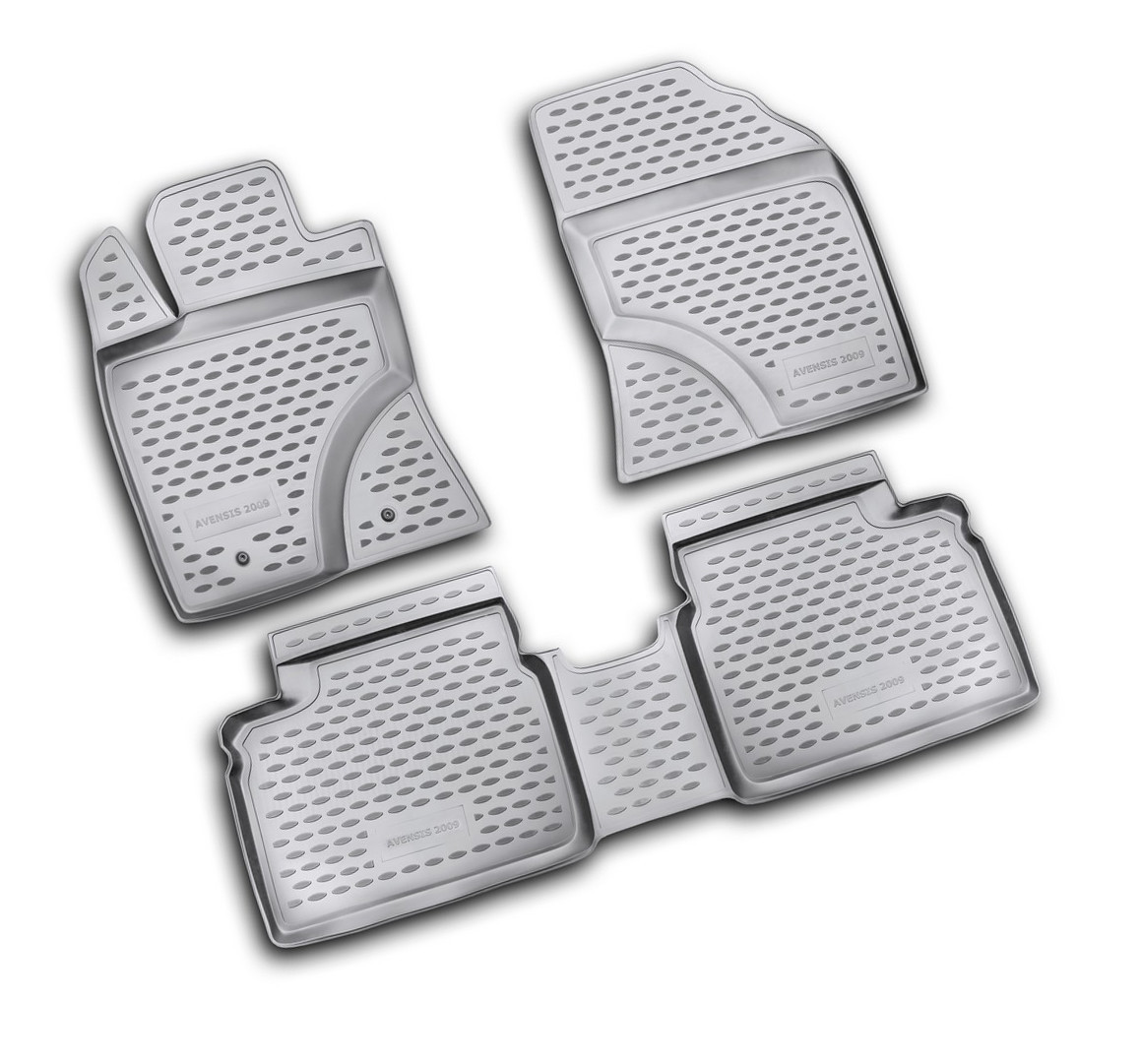 Set tappeti su misura in TPE - compatibile per Toyota Avensis 4p (04/09>12/15) - Toyota Avensis Wagon (04/09>12/15)