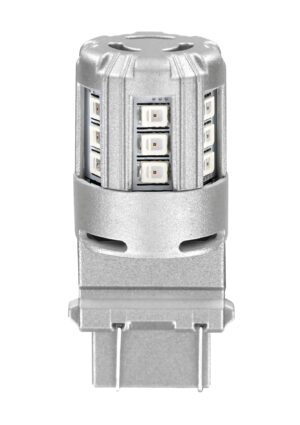 12V LEDriving Retrofit Led Standard - (P27/7W) - W2,5x16q - 2 pz  - Blister - Rosso