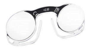 Opl&agrave;, occhiali da lettura formato carta di credito - Ricarica singola gradazione - +2.5 - Confezione da 3 pezzi