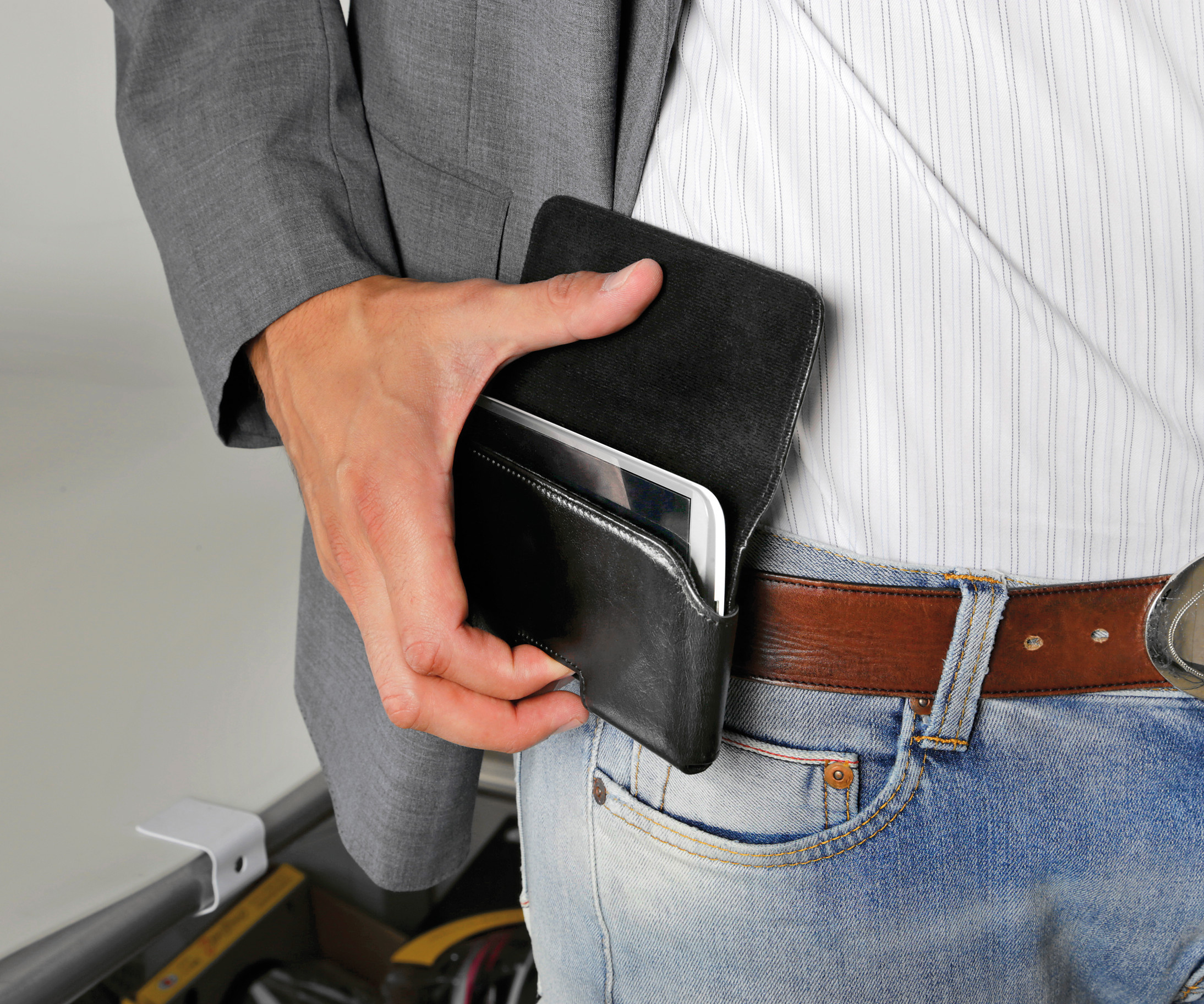 Porta telefono con attacco a cintura - M - 80x150 mm - immagine 9