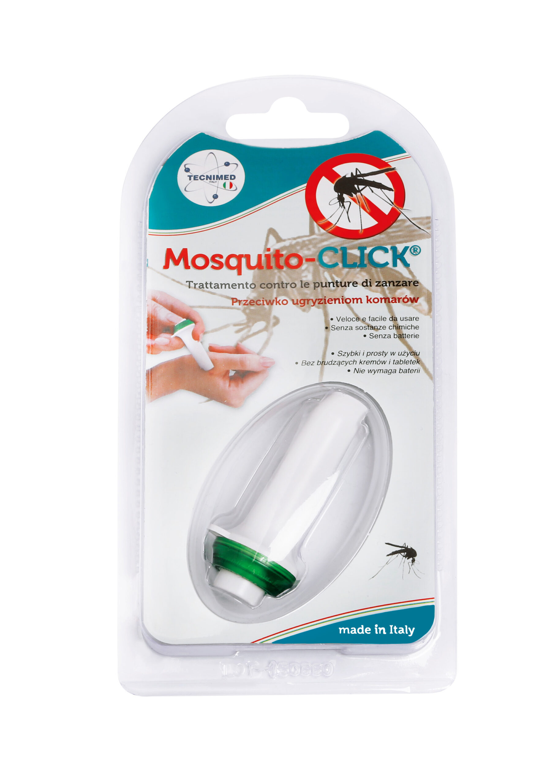 Mosquito-Click, elettrostimolatore brevettato contro le punture di zanzare - immagine 6