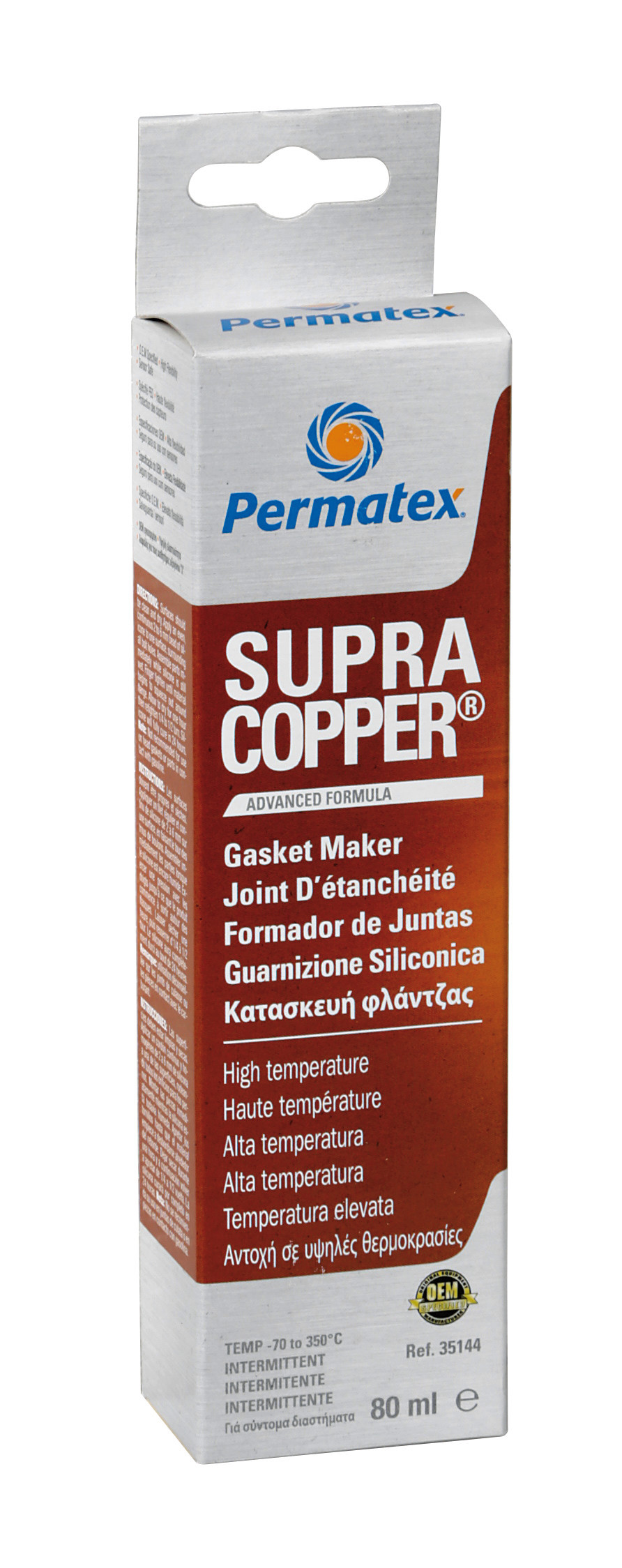 Supra Copper, guarnizione per alte temperature - 80 ml - immagine 3