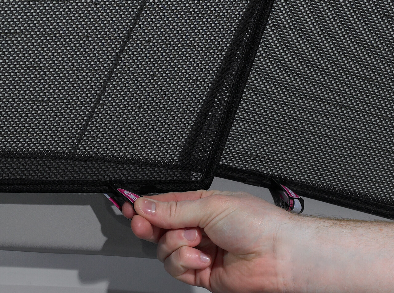 Kit tendine Privacy - 6 pz - compatibile per Citroen Nemo 5p (12/08>03/14) - Fiat Qubo 5p (09/08>05/16) - Peugeot Bipper Tepee (03/09>12/17) - immagine 6