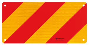 Pannelli retroriflettenti per veicoli agricoli, set 2 pz