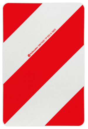 Pannelli retroriflettenti per la segnalazione di attrezzature agricole, set 2 pz