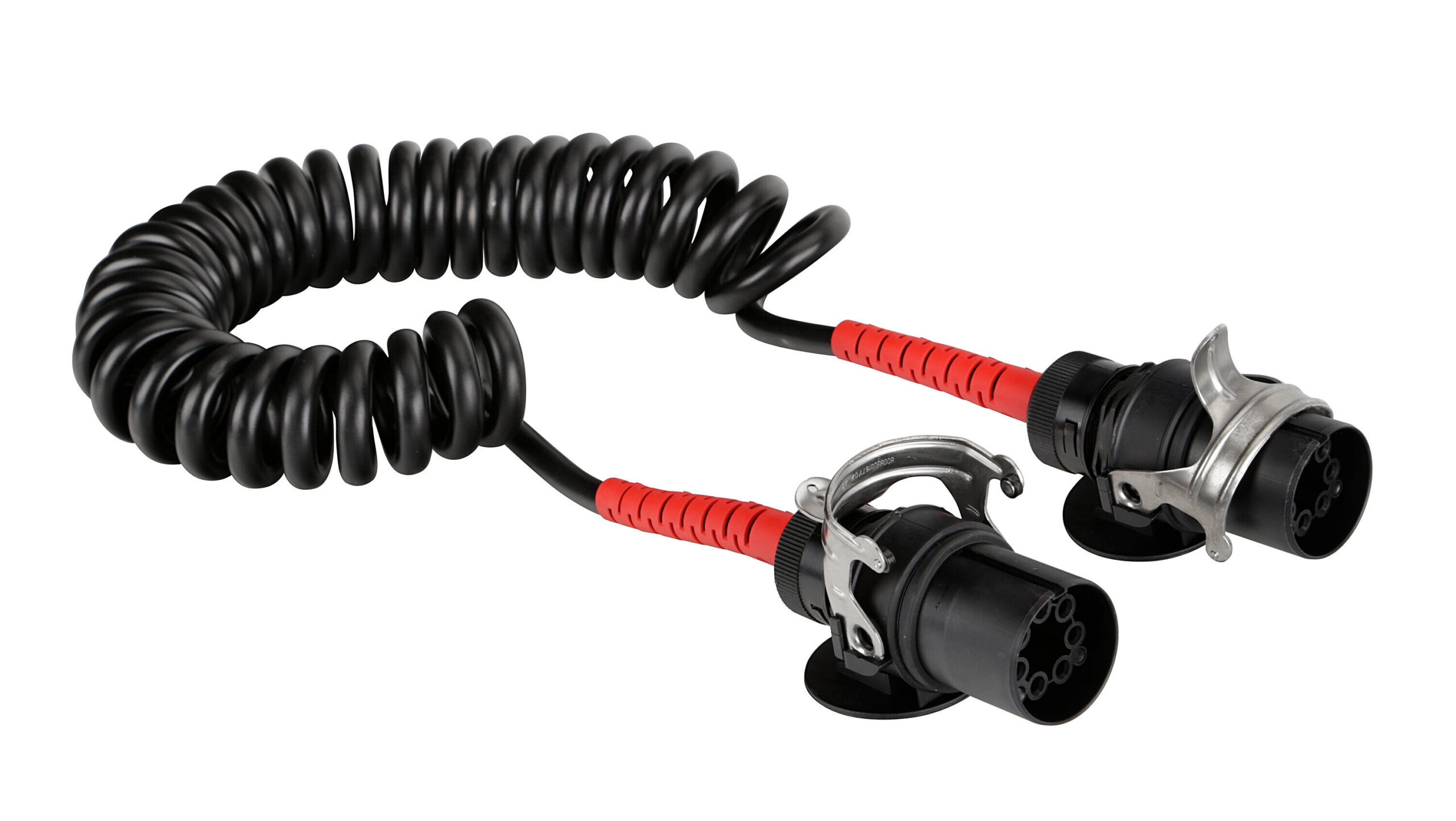 Cavo a spirale ISO 7638-1 EBS / ABS ADR, 7 poli