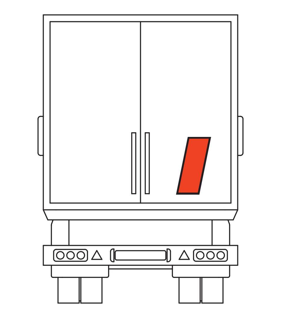 Contrassegno adesivo, 1 pz - Trasporto merci per conto proprio - Confezione da 24 pezzi - immagine 3