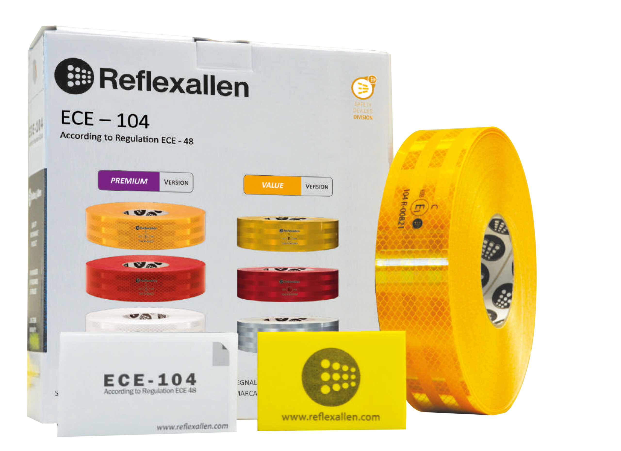 Premium, nastro segnaletico di sicurezza per superfici rigide - 50 m - Giallo - immagine 3