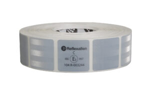 Value, nastro segnaletico di sicurezza per superfici telonate - 50 m - Bianco