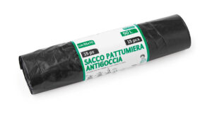 Rotolo 20 sacchi neri per pattumiera - 45 L - 55x65 cm