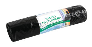 Rotolo 10 sacchi neri per pattumiera - 110 L - 72x110 cm