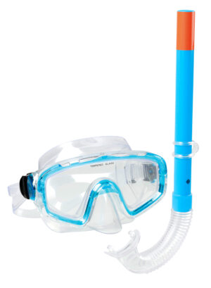 Set maschera con boccaglio, tg. Medium - Confezione da 2 pezzi