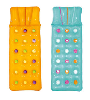 Materassino gonfiabile, 18 buchi, 188x71 cm - Confezione da 6 pezzi