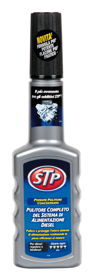 STP Pulitore completo sistema di alimentazione diesel - 200 ml