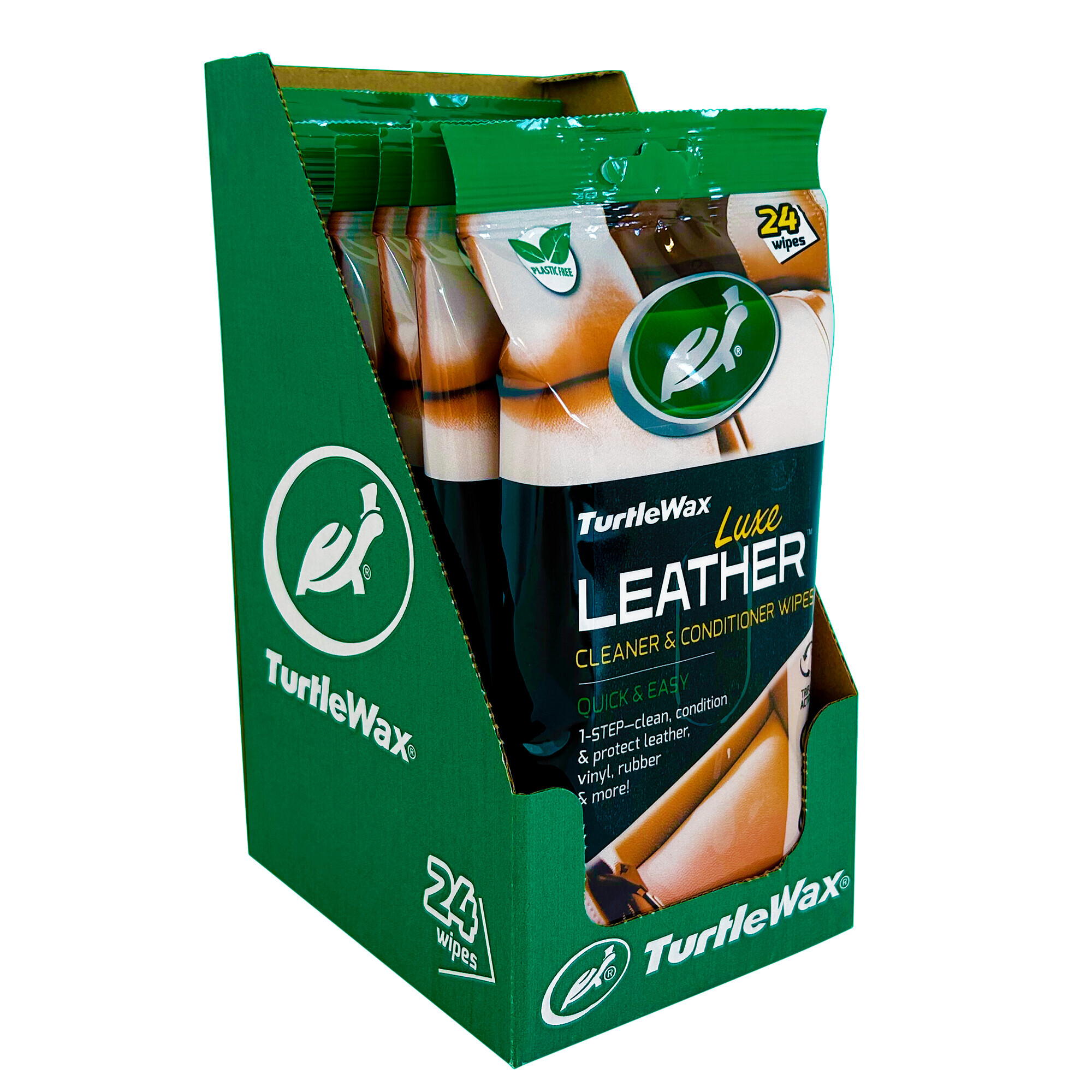 Luxe leather, salviette per pulizia pelle - 24 pz - immagine 2