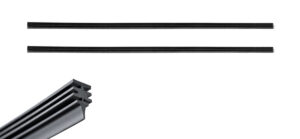 Silencio Conventional, refill per spazzole tergicristallo - V2 - 500 + 500 mm - 2 pz