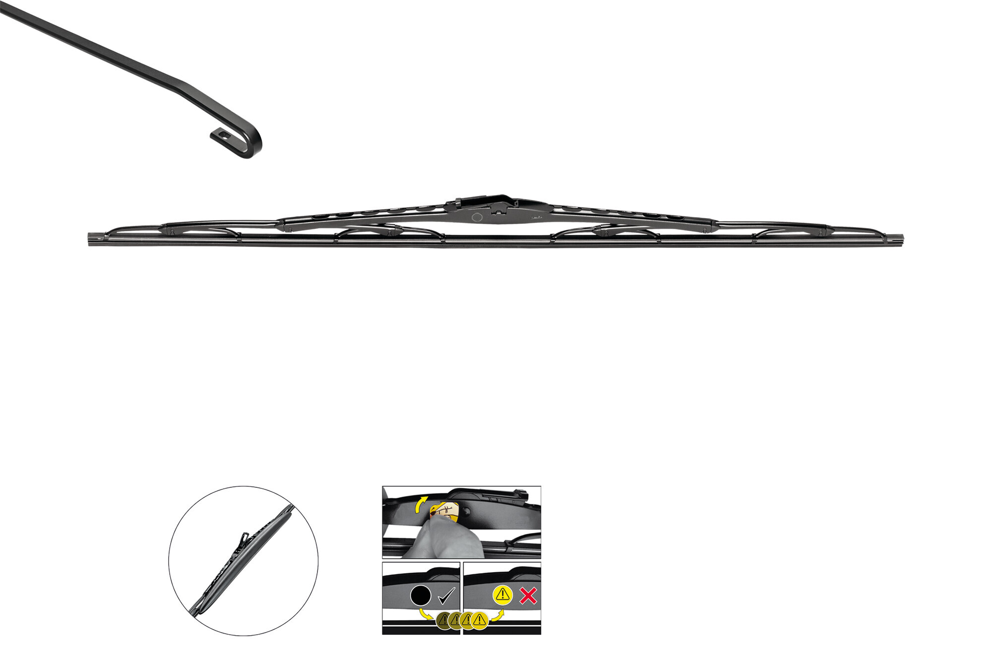 Silencio Conventional Performance, spazzola tergicristallo - VM104 - 500 mm - 1 pz