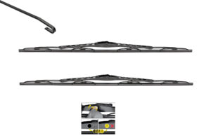 Silencio Conventional Performance, spazzola tergicristallo - VM215 - 700 + 650 mm - 2 pz