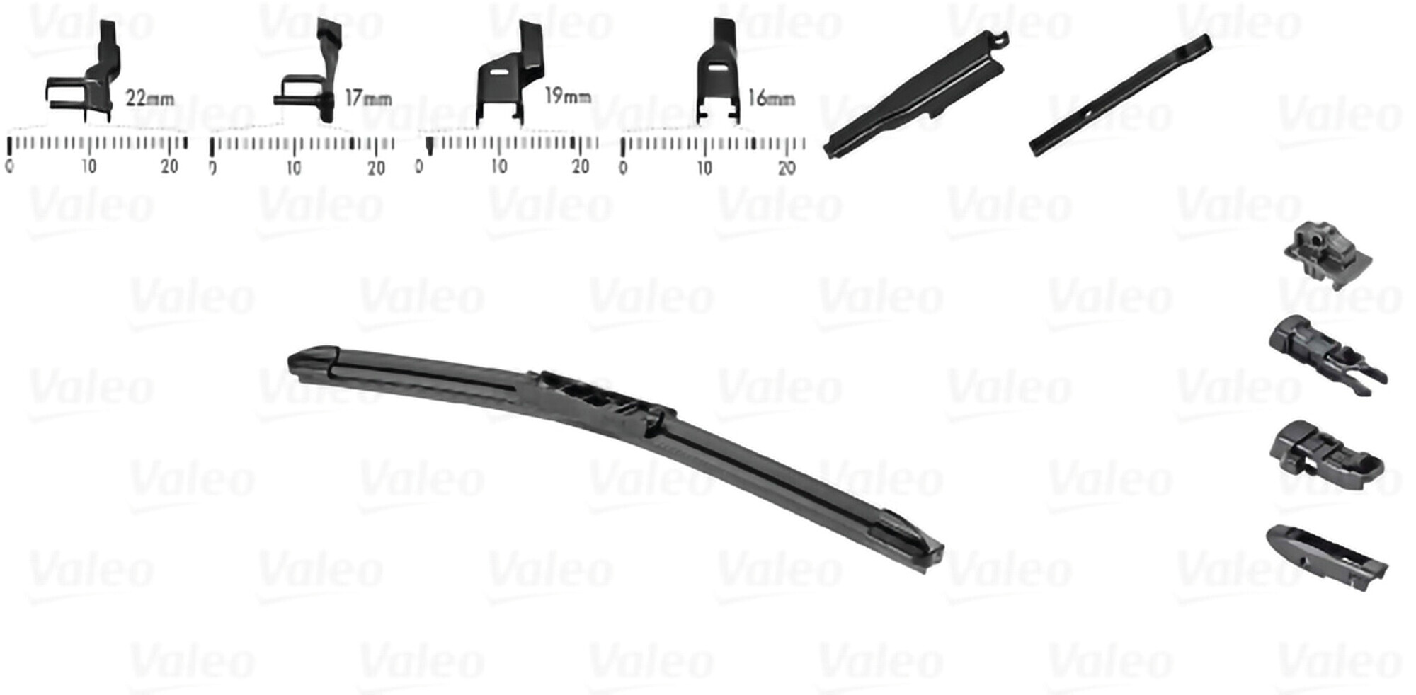 First Flat Blades, spazzola tergicristallo - FM75 - 750 mm - 1 pz