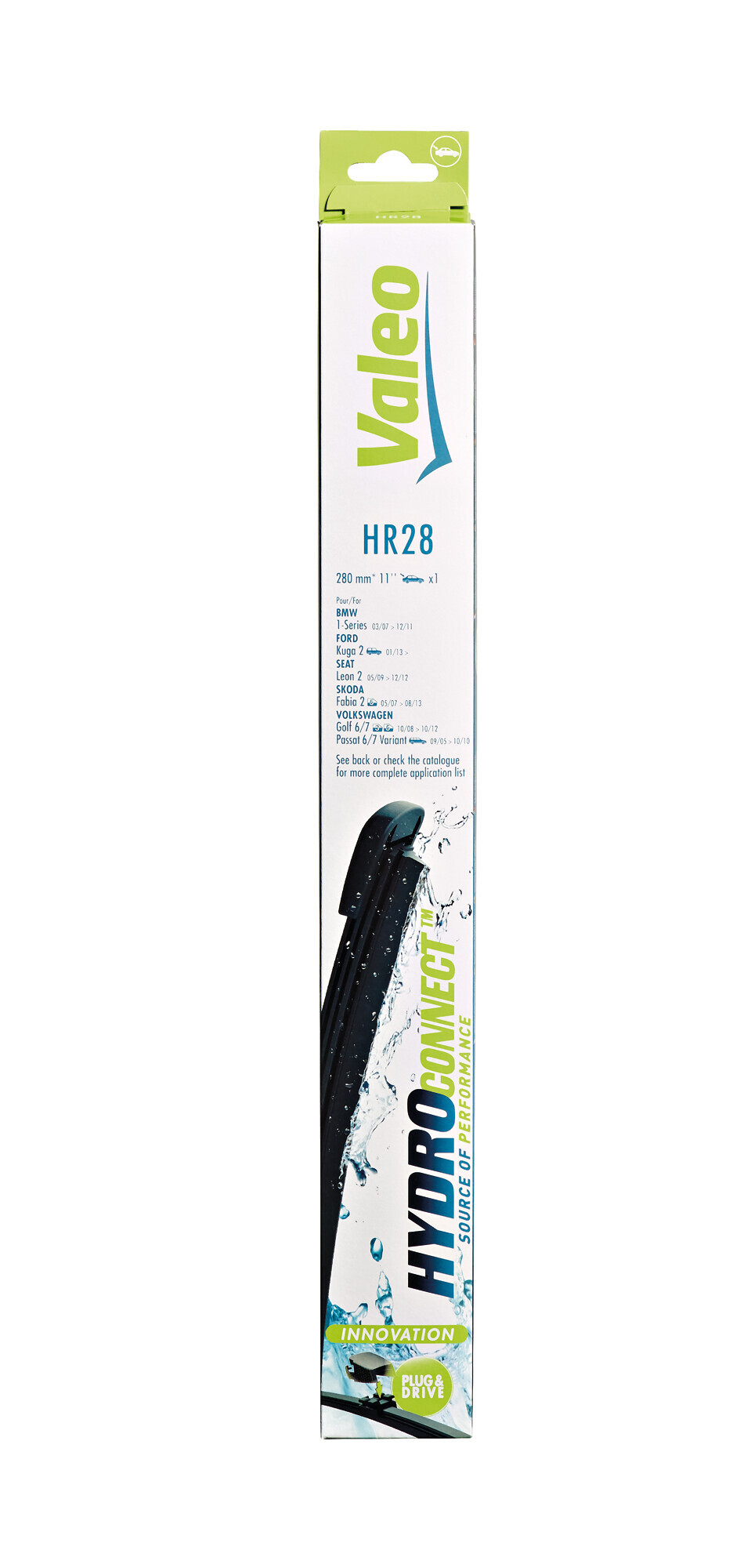 HydroConnect Multiconnection, spazzola tergicristallo posteriore - HR28 - 280 mm - 1 pz - immagine 2