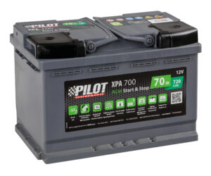 Batteria 12V - Pilot Start-Stop AGM - 70 Ah - 720 A - L3
