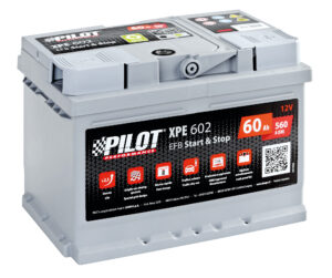 Batteria 12V - Pilot Start-Stop EFB - 60 Ah - 560 A - LB2