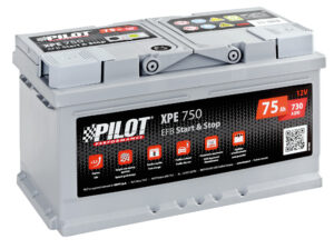 Batteria 12V - Pilot Start-Stop EFB - 75 Ah - 730 A - LB4
