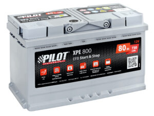 Batteria 12V - Pilot Start-Stop EFB - 80 Ah - 730 A - L4
