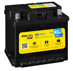 Batteria 12V - Gran Pree SMF - 45 Ah - 400 A - L1