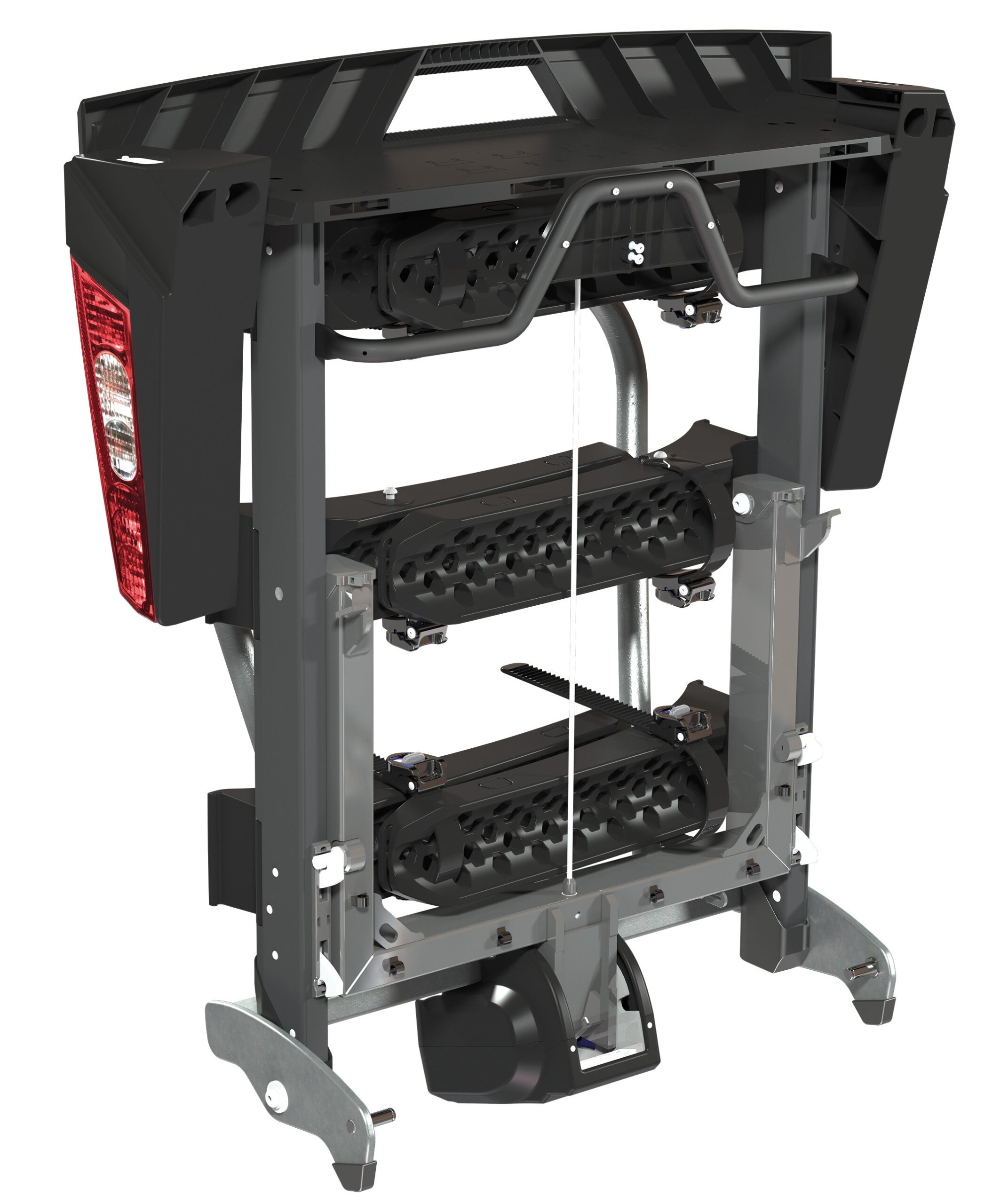 FoldClick, portabiciclette per gancio traino - 3 bici - immagine 2