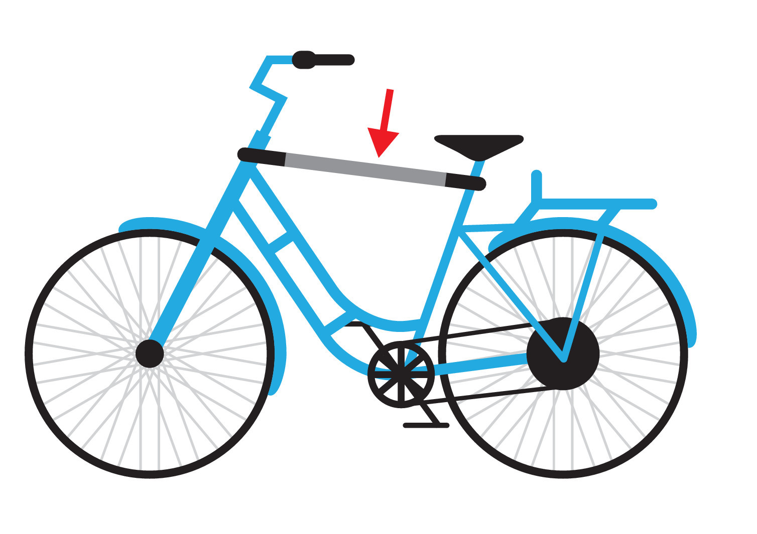 Adattatore per bici donna - immagine 2