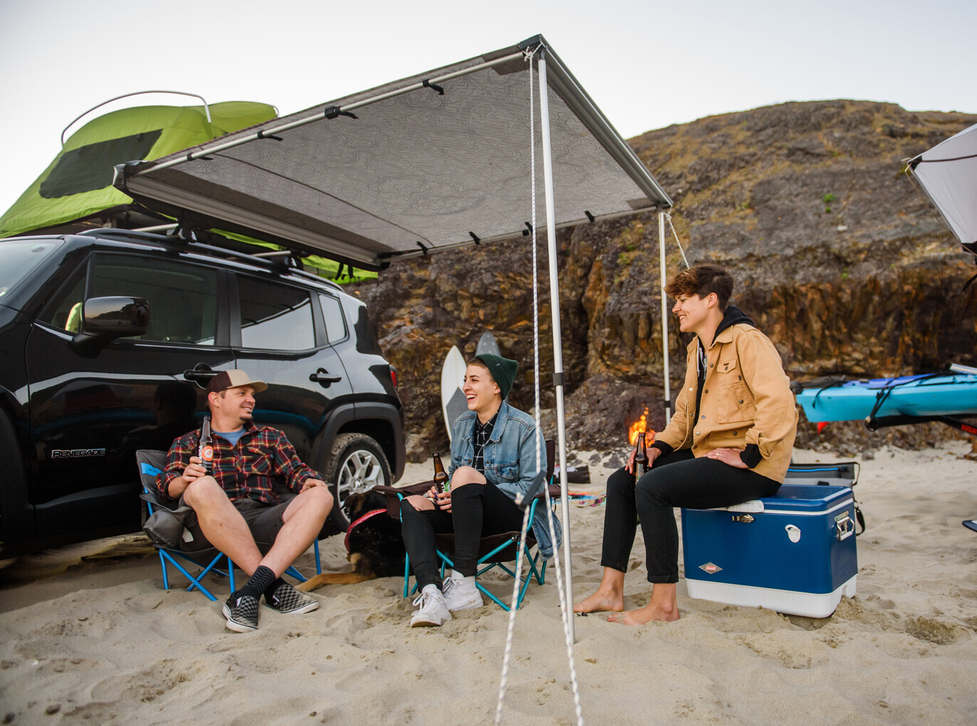 OverNout™ tendalino con kit di fissaggio - 2x2 m - immagine 4