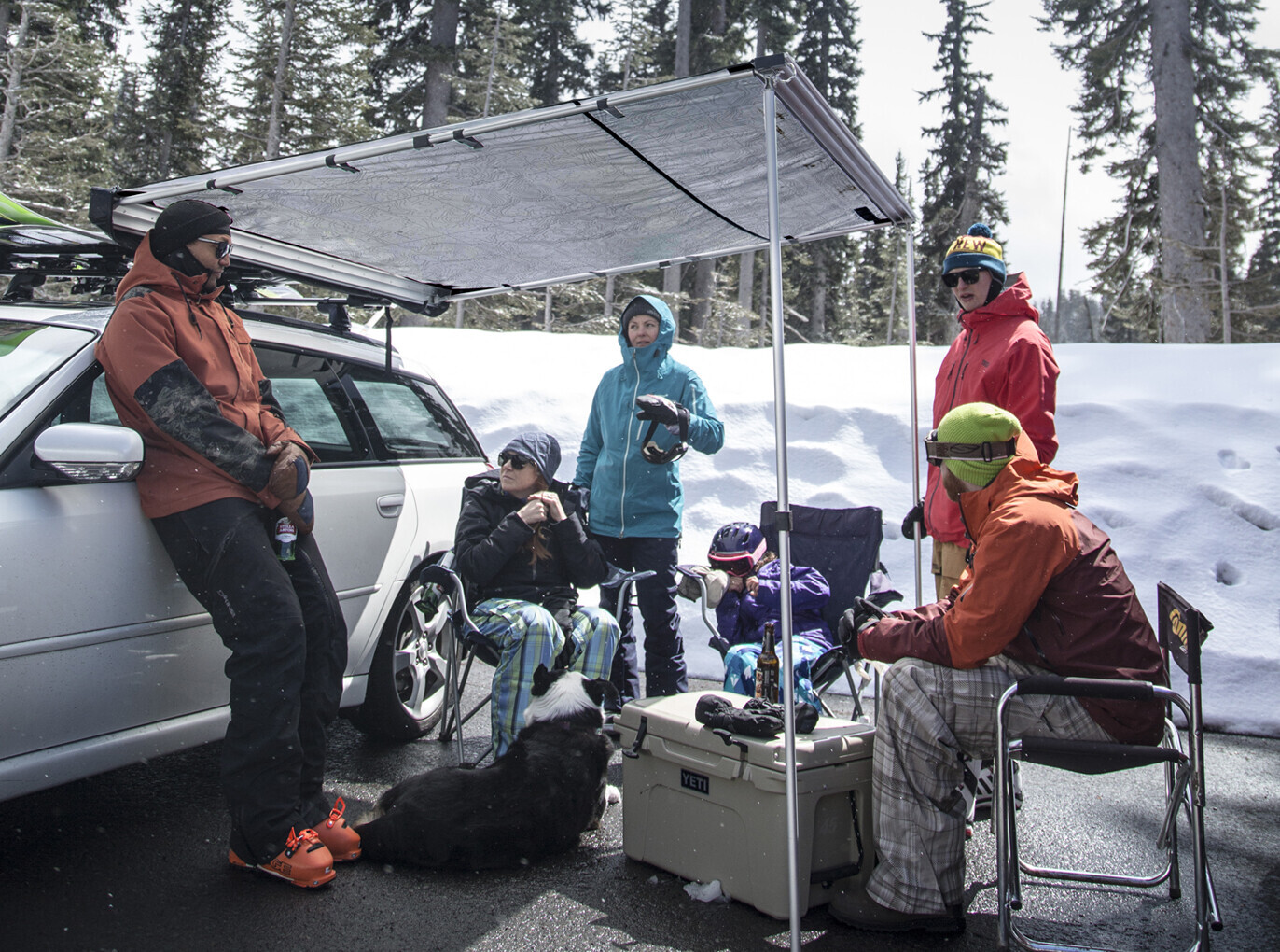 OverNout™ tendalino con kit di fissaggio - 2x2 m - immagine 5