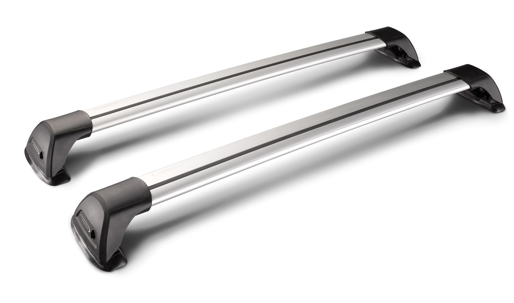 Flush Mixed, coppia barre portatutto telescopiche in alluminio - 105+110 cm 1 Flush Mixed, coppia barre portatutto telescopiche in alluminio - 105+110 cm