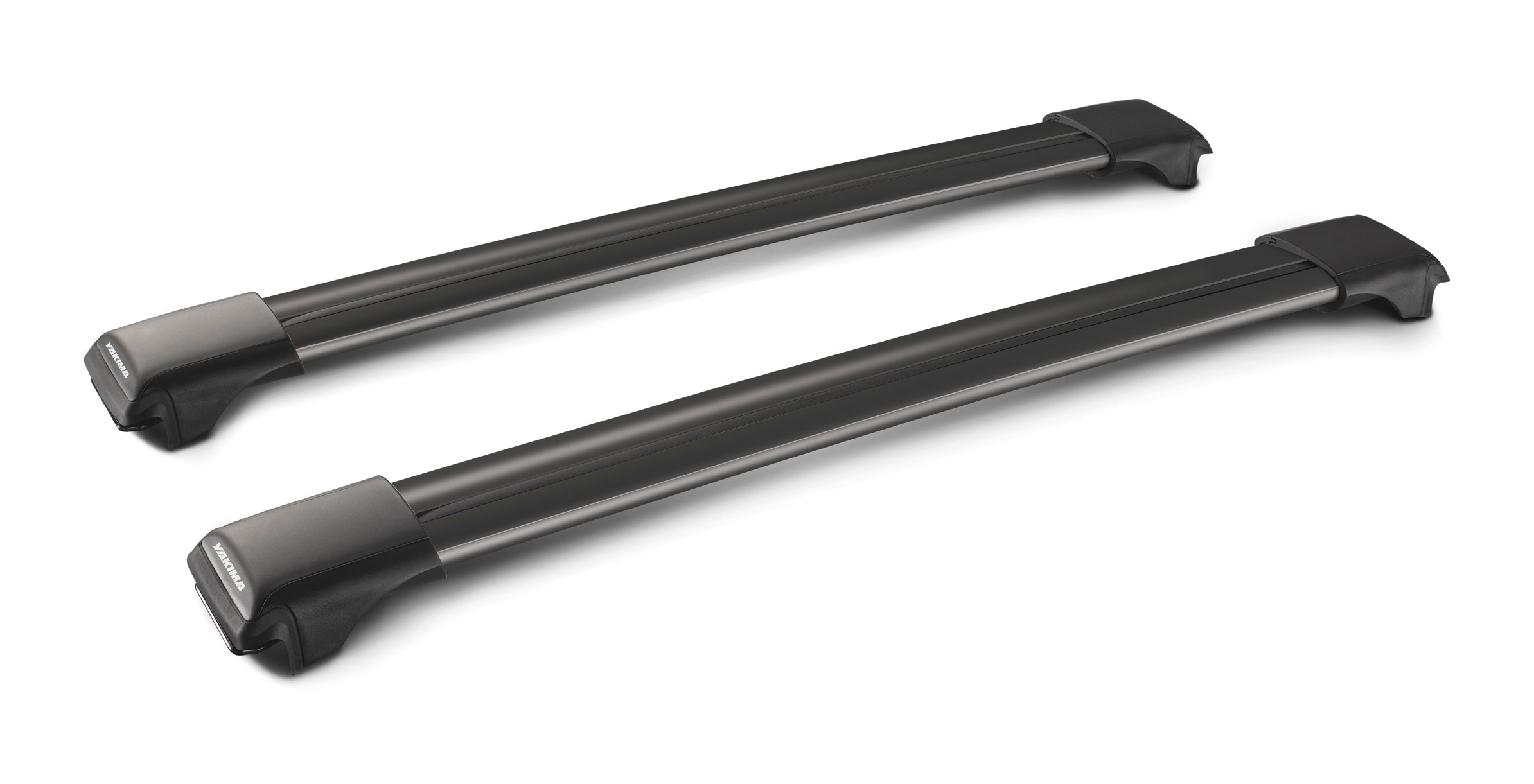 Rail Black, coppia barre portatutto in alluminio - 85 cm