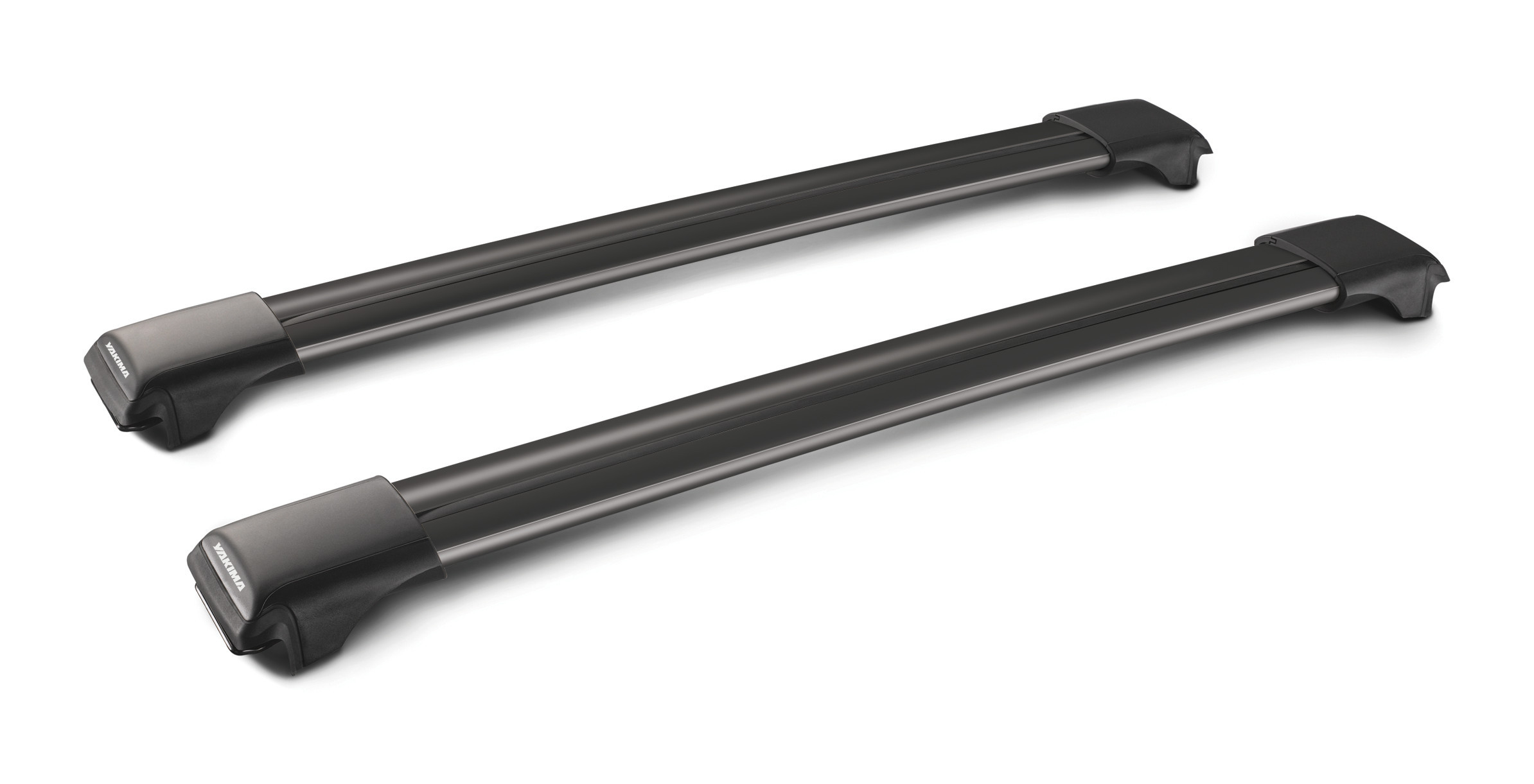 Rail Black, coppia barre portatutto in alluminio - 97 cm 1 Rail Black, coppia barre portatutto in alluminio - 97 cm