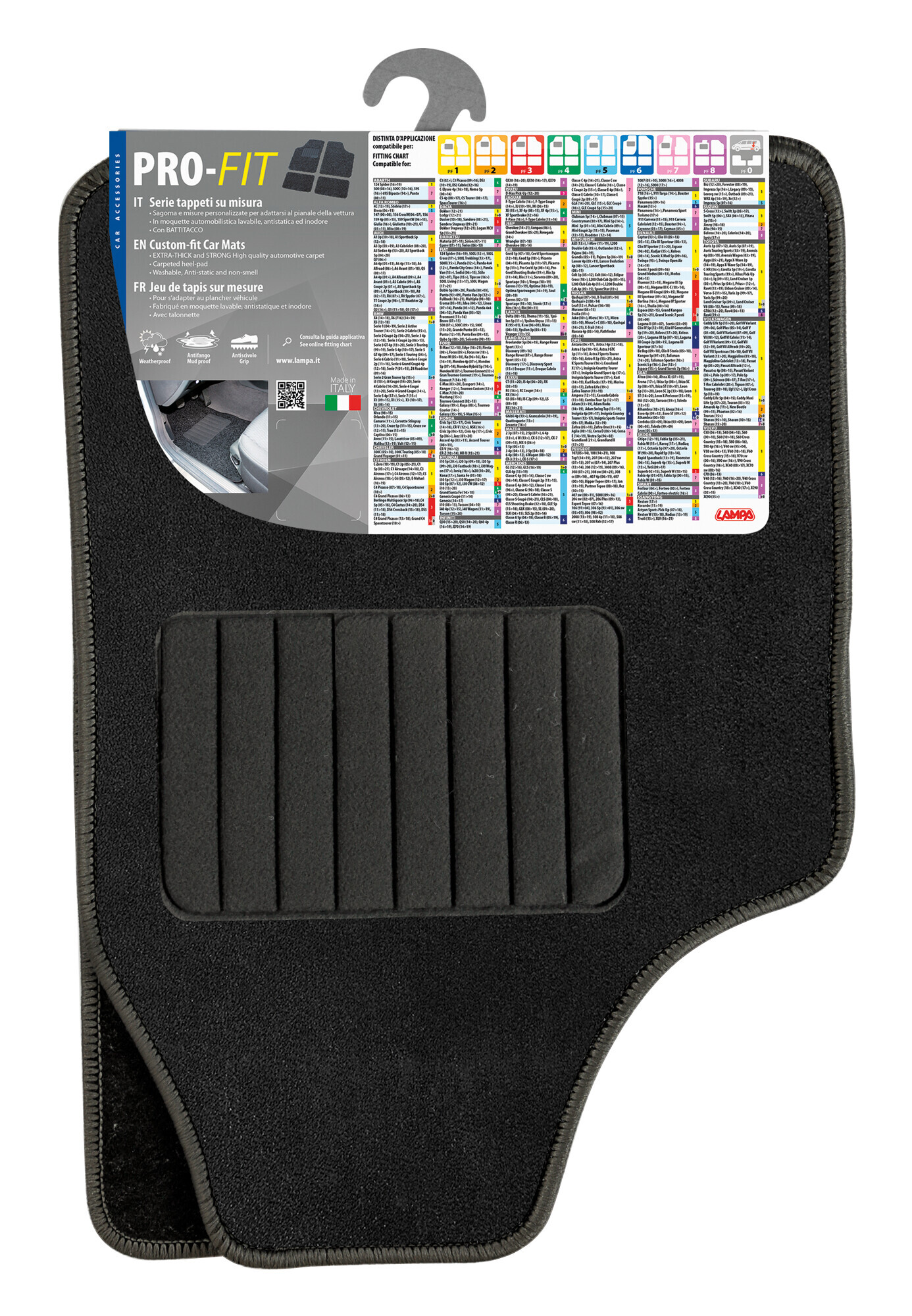 Pro-Fit, serie tappeti su misura - PF-2 - Nero - immagine 2